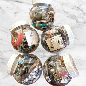 Mystery Jewelry Jars-Everything Wearable-New/NWOT/Great Condition-Some Branded